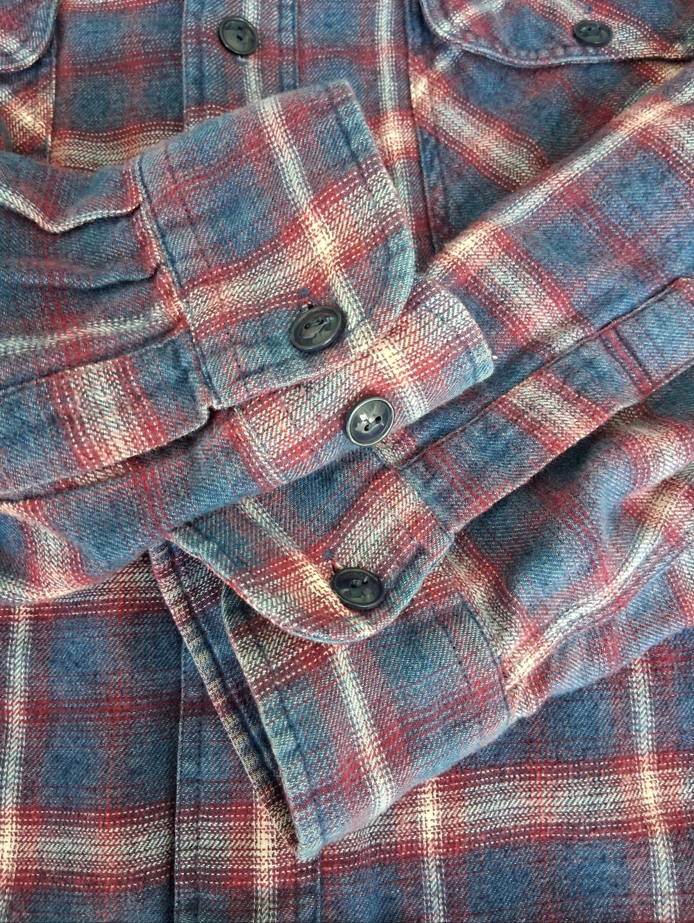 Big John Flannel Plaid Button-Down Shirt - Picture 7 of 15